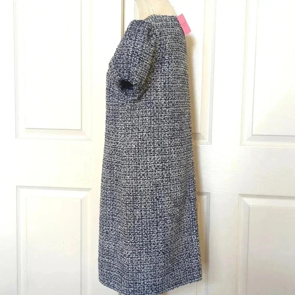 Kate Spade Tweed Navy Blue and White Dress - Picture 7 of 9